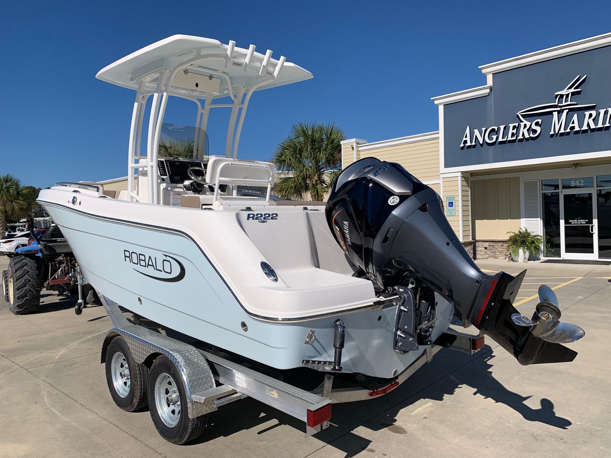 Robalo R222 New New 2026 Robalo R222 Ice Blue Boat for Sale | Anglers Marine