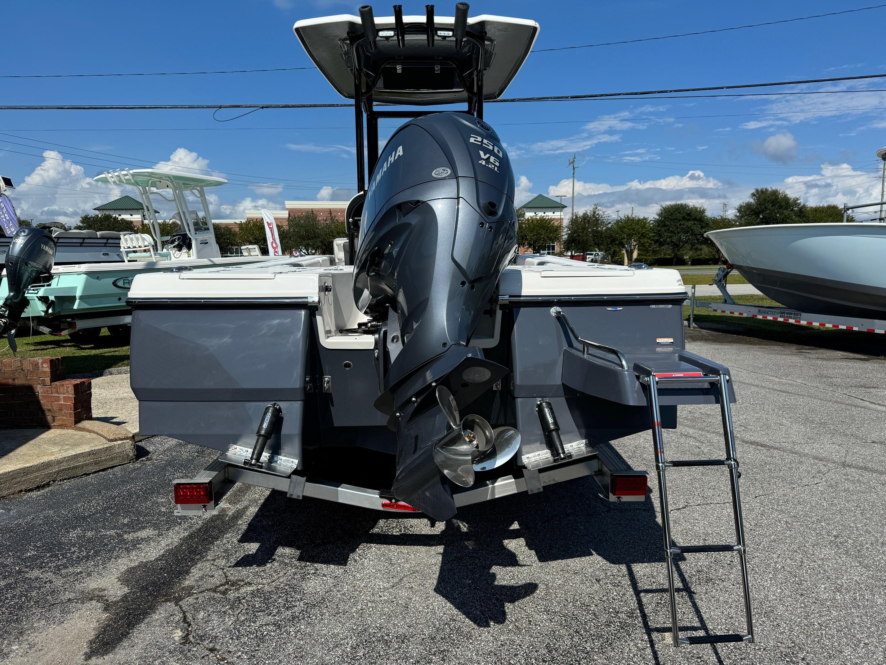 New 2025 Robalo 246 Cayman Shark Gray Boat for Sale | Anglers Marine