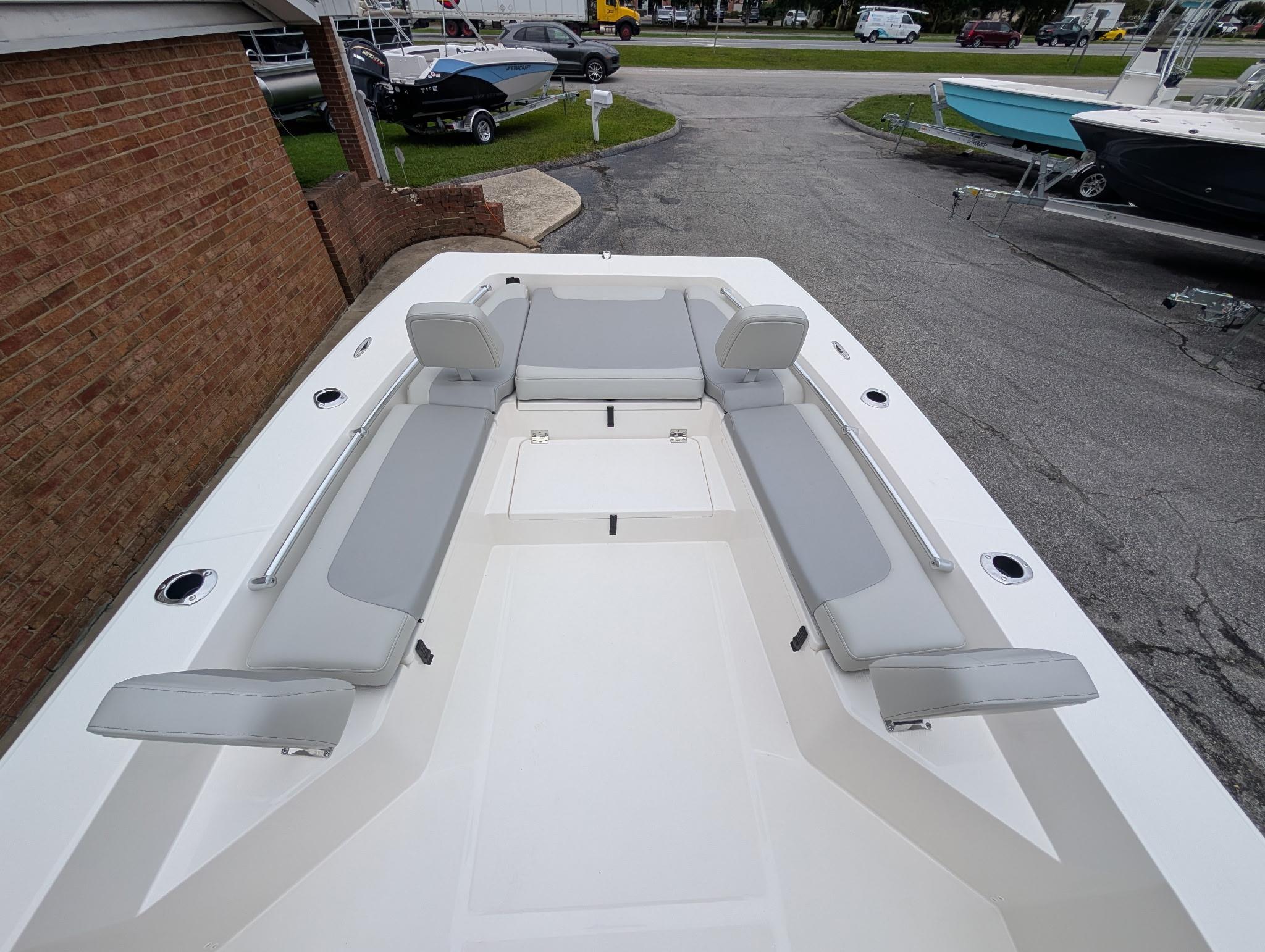 New 2026 Bay Rider 2460 FS Thunderstorm Gray Boat for Sale | Anglers Marine