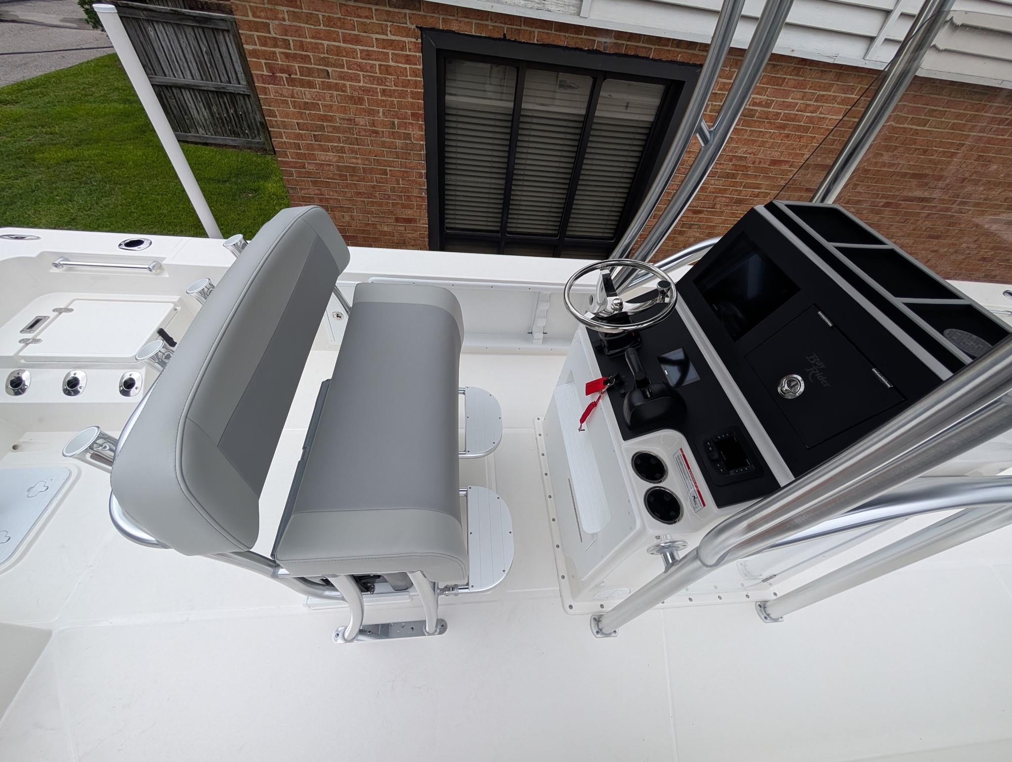 New 2026 Bay Rider 2460 FS Thunderstorm Gray Boat for Sale | Anglers Marine