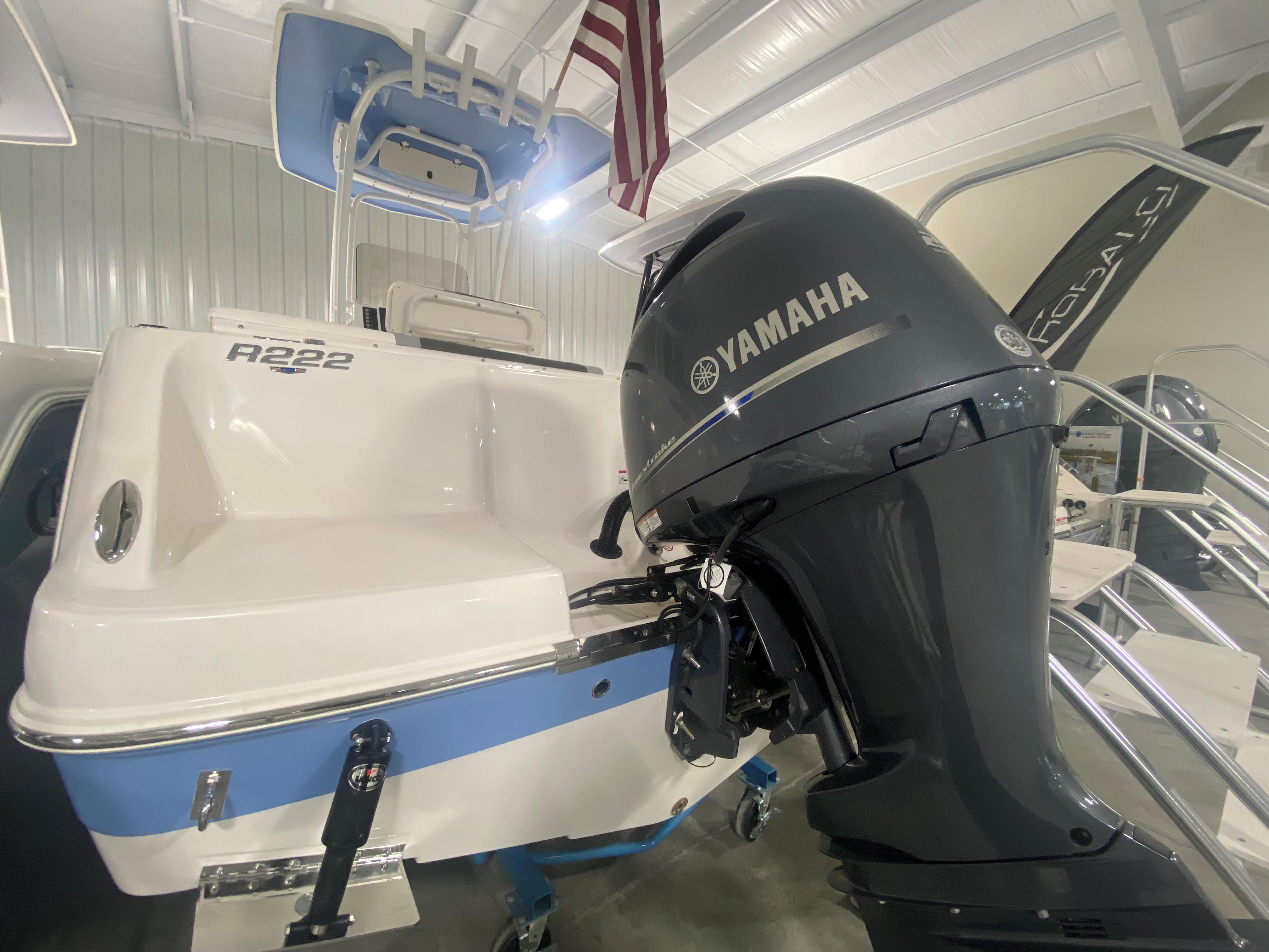 New 2026 Robalo R222 Steel Blue/White Boat for Sale | Anglers Marine
